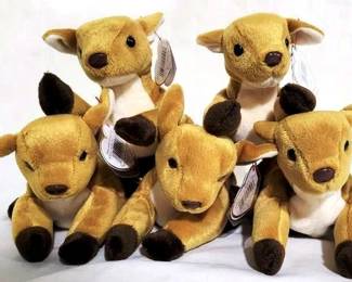 4000 - 5 1997 Whisper Beanie Babies, Error Tags
