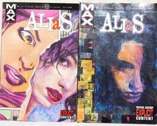 2427 - Alias Vol 1+2 Comic Books, Softcover
