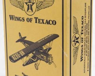 50 - Wings of Texaco 1929 Buhl CA-6 Sesquiplane Bank w/ box "Spokane Sun-God" Special 2001 Collector's Edition
