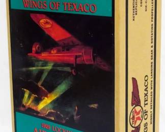 41 - Wings of Texaco 1929 Lockheed Air Express Bank w/ Box
