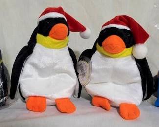 4004 - 2 '98 Zero Beanie Babies, tag errors & 2 Waddles
