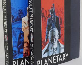 2408 - Absolute Planetary Books I & II 2nd Ed with Slipcases, Graphic Novels
