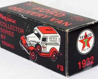 17 - Ertl Nostalgic Collector Series Texaco Bank 1932 Ford Delivery Van Bank #3
