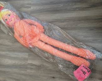 2323 - Vintage Dance With Me Ballerina Doll 40" in Original Bag
