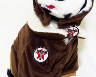 31 - Texaco Air Dog Pilot Stuffed Toy w/ box 9.5" tall
