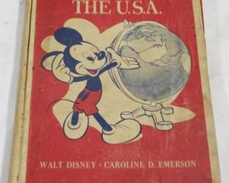 6077 - Mickey Sees the U.S.A. Book
