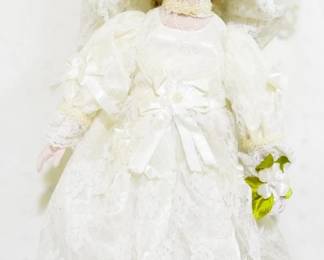 2728 - Porcelain Doll 16.5"
