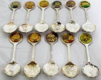 1981 - 11 Peanuts Charlie Brown Spoons

