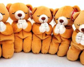 4003 - 5 '98 Hope TY Beanie Babies w/ hologram Tush Tag
