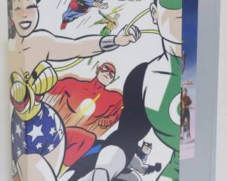 2399 - Absolute DC: The New Frontier Graphic Novel DC Comics Absolute Editions set the standard for the highest quality, most in-depth presentation of classic graphic novels. Each oversized volume is presented in a slipcase and includes unique additional material making each Absolute Edition a cornerstone of any serious comics collection. The latest Absolute Collection is the Eisner Award-winning DC: THE NEW FRONTIER, written & illustrated by Darwyn Cooke where the dawning of the Silver Age DC Universe is told from the perspective of those who survived the anti-hero sentiment of the Cold War, including Superman, Wonder Woman and Batman, as well as eager newcomers like Green Lantern and The Flash, poised to become the next generation of crimefighters. This oversized hardcover includes the entire series plus annotations, new story pages, rare promotional art, a gallery of DC Direct DC: The New Frontier product and much more.
