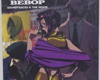 2389 - Cowboy Bebop Soundtracks & the Movie Blu-Ray & CD set
