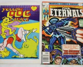 5664 - 2 Vintage Comic Books
