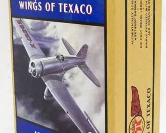 43 - Wings of Texaco 1932 Northrop Gamma Bank w/ box 2nd in the Series
