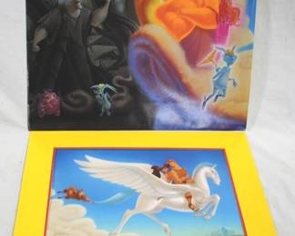 611 - Hercules Lithograph - 11" x 14"
