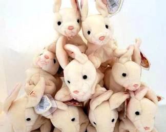 5811 - 9 '98 Nibbler Beanie Babies w/Hologram Tush Tags
