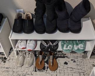 Women's boots and shoes, sizes 7.5-8