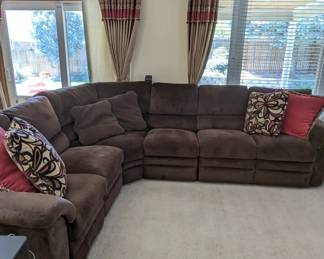 La-Z-Boy reclining sectional