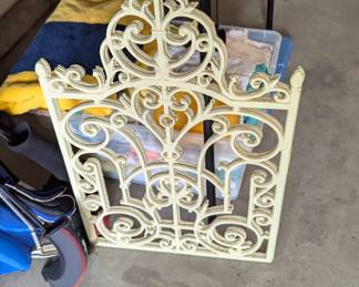 Metal wall art sculptural pieces