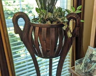 Art deco plant stand