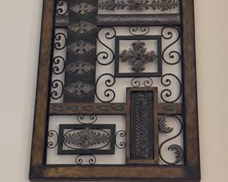 Metal wall art