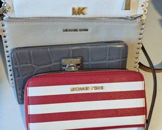 Michael Kors wallets, wristlets