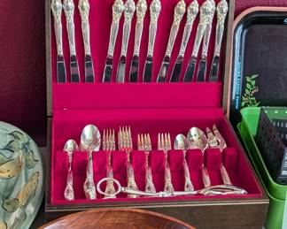 O'Neida Silverware in case