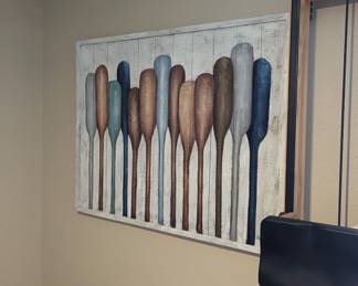 Pier 1 Bleached Oars wall decor