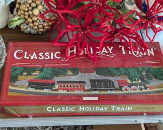 Classic holiday train