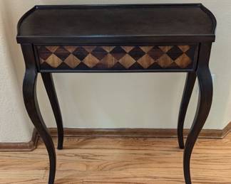 Console table with hidden drawer