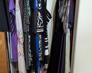 Women's casual dresses and evening wear