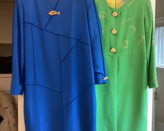 Steve Fabrikant dresses, vintage from Niemans