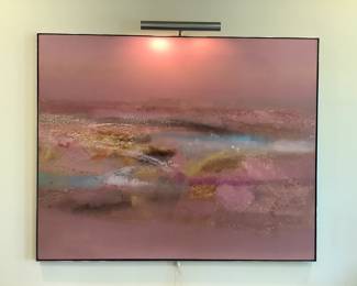 Lamar Briggs painting, original