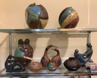 Collectibles from their travels