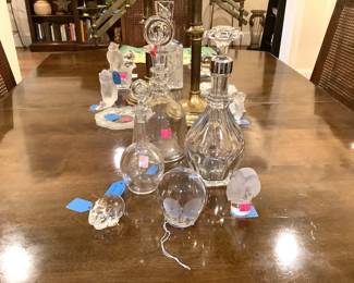 Crystal Items - Baccarat, Lalique