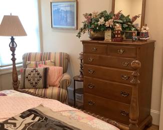 Chest of drawers, Occasional chair, Decor