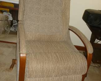 One of a pair of La-Z-Boy recliners