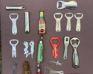 Vintage beer opener collection….just a few
