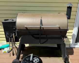 Traeger pellet smoker