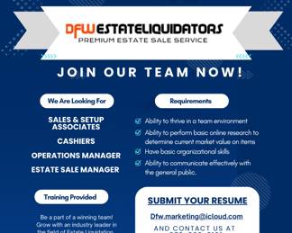Dark Blue Modern Graphic Designer Recruitment Flyer Real Estate Flyer