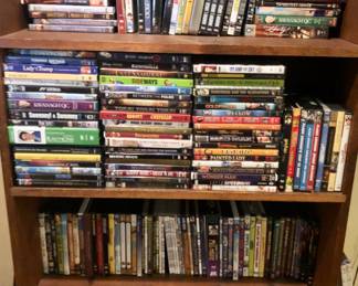 250+ DVDs