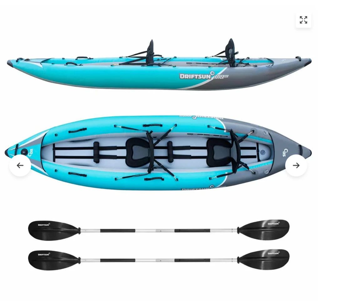 Driftsun inlfatable kayak--used once.