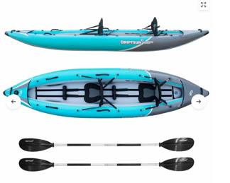 Driftsun inlfatable kayak--used once.