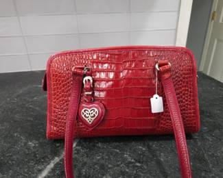 New alligator handbag