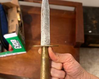 Trench Art knife 