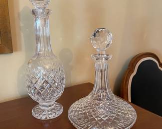 Crystal decanters