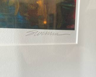 Tom Swimm lithograph