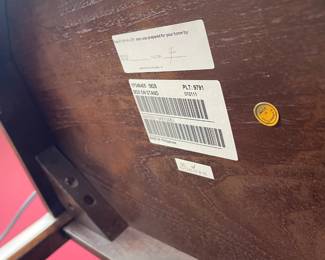 Ethan Allen box on a stand