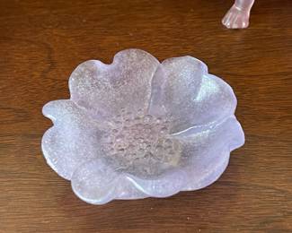 Daum France crystal frog