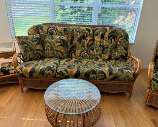 Mandatory floral lanai furniture.  To ensure that everyone back home knows where you moved to.