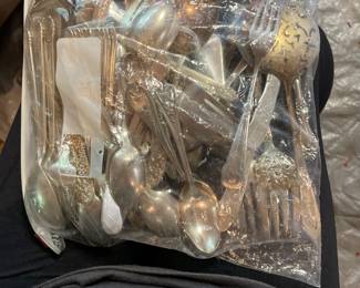 Antique silverware 